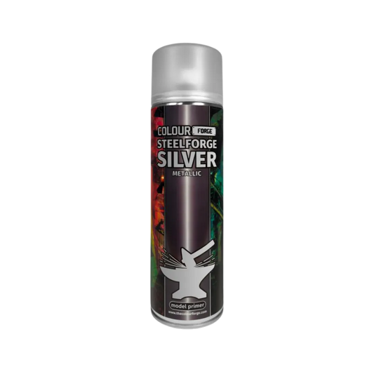 Colour Forge Spray: Steelforge Silver (500ml)-The Colour Forge-Radaddel