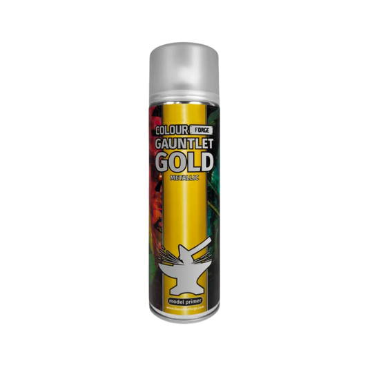Colour Forge Spray: Gauntlet Gold (500ml)-The Colour Forge-Radaddel
