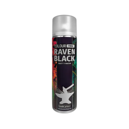 Colour Forge Spray: Raven Black (500ml)-The Colour Forge-Radaddel