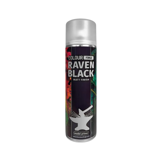 Colour Forge Spray: Raven Black (500ml)-The Colour Forge-Radaddel