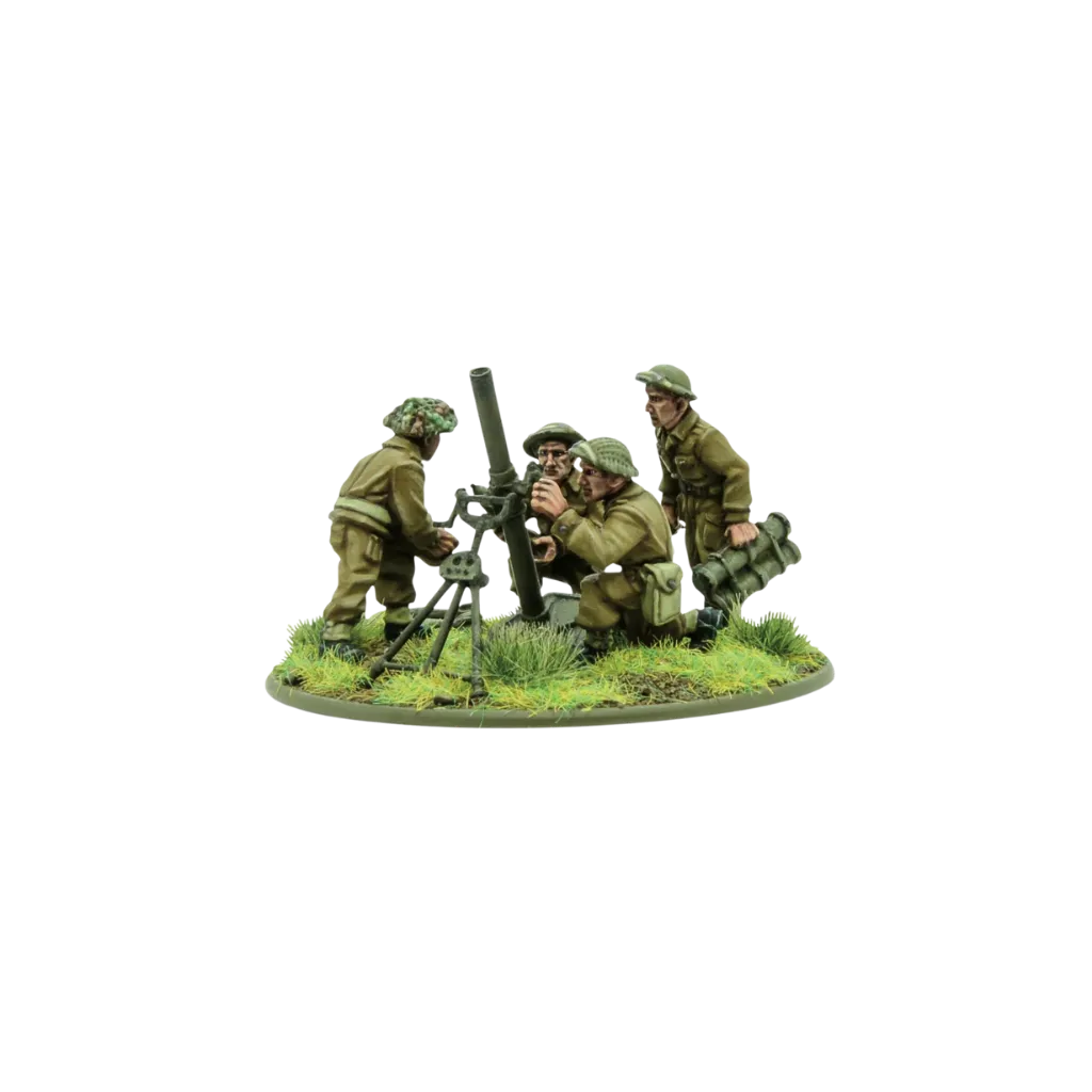 British Army 4.2 Inch Heavy Mortar (Late War)-Warlord Games-Radaddel