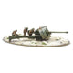 17 Pdr Anti-Tank Gun with British Infantry (Winter) Crew-Warlord Games-Radaddel