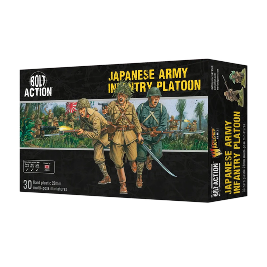 Japanese Army Infantry Platoon-Warlord Games-Radaddel