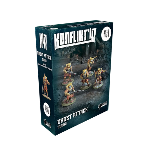 Konflikt '47 Empire of Japan Ghost Attack Squad-Warlord Games-Radaddel