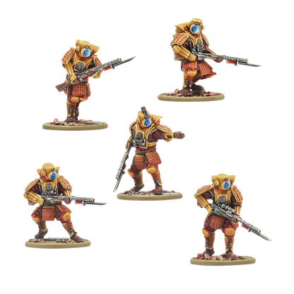 Konflikt '47 Empire of Japan Ghost Attack Squad-Warlord Games-Radaddel