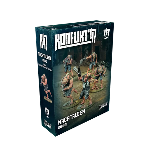 Konflikt '47 Axis Nachtalben Squad with StG 44Z-Warlord Games-Radaddel