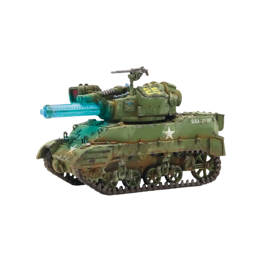 Konflikt '47 United States M5A2(T) Stuart Light Tank-Warlord Games-Radaddel