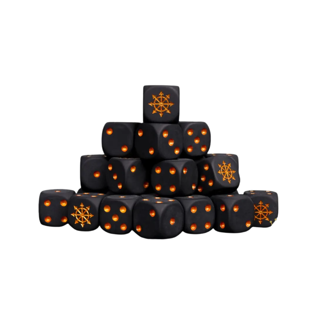 Dark Servants Dice Round 16mm (25 Stück)-Baron of Dice-Radaddel