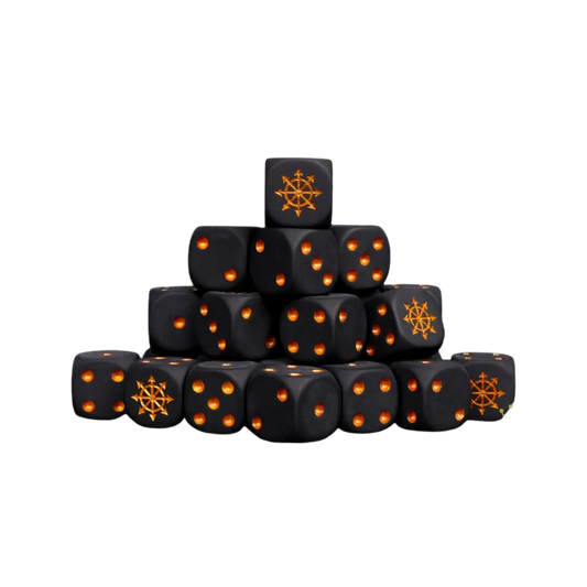 Dark Servants Dice Round 16mm (25 Stück)-Baron of Dice-Radaddel