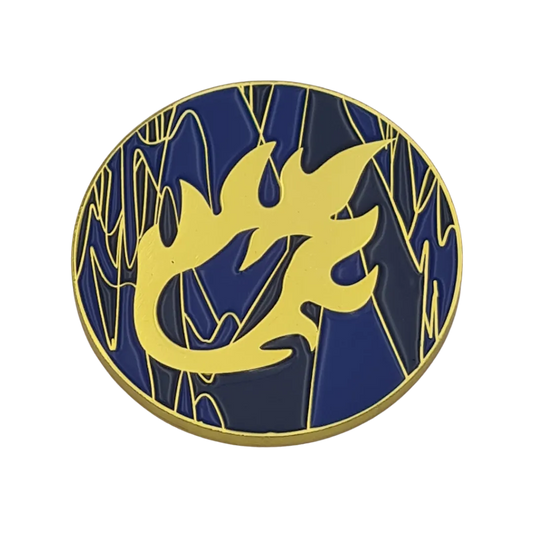 40mm Metal Coin - Twin Comet-Baron of Dice-Radaddel