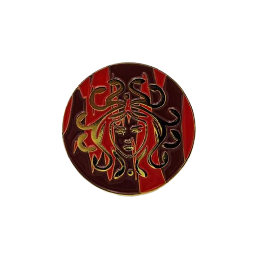 40mm Metal Coin - Medusa-Baron of Dice-Radaddel