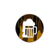 40mm Metal Coin - Beer Mug-Baron of Dice-Radaddel