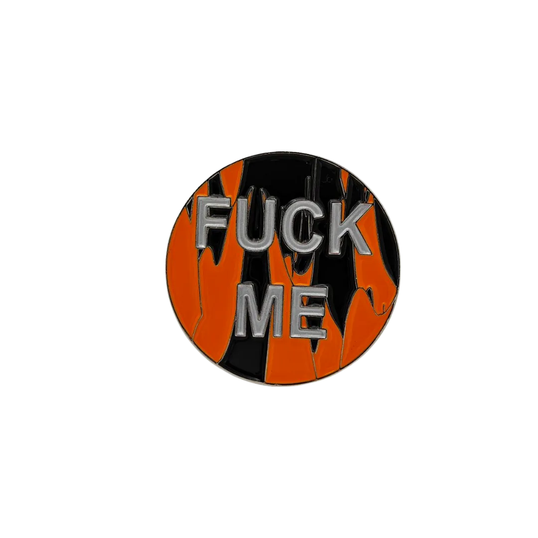 40mm Metal Coin - Fuck Me | Silver-Baron of Dice-Radaddel