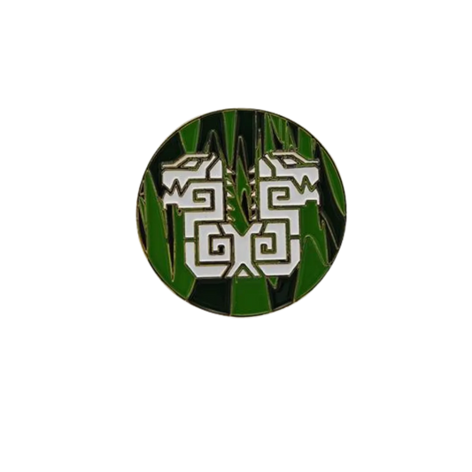 40mm Metal Coin - Twin Headed Lizard-Baron of Dice-Radaddel