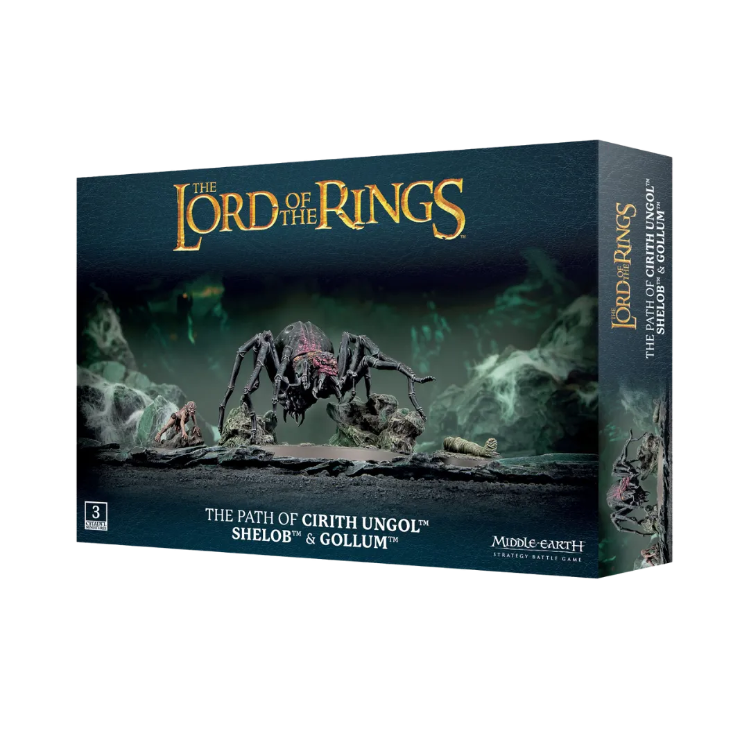 The Path of Cirith Ungol Shelob & Gollum (LOTR - Evil)-Games Workshop-Radaddel