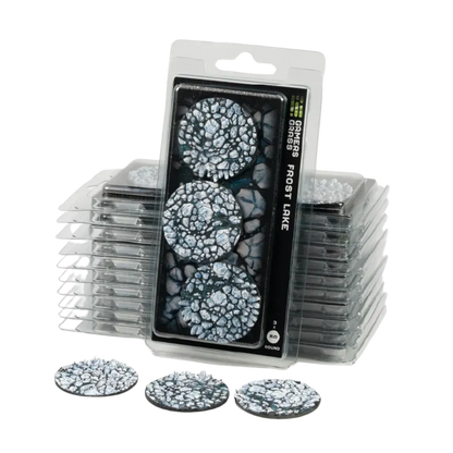 Frost Lake Round 50mm (x3)-Gamers Grass-Radaddel