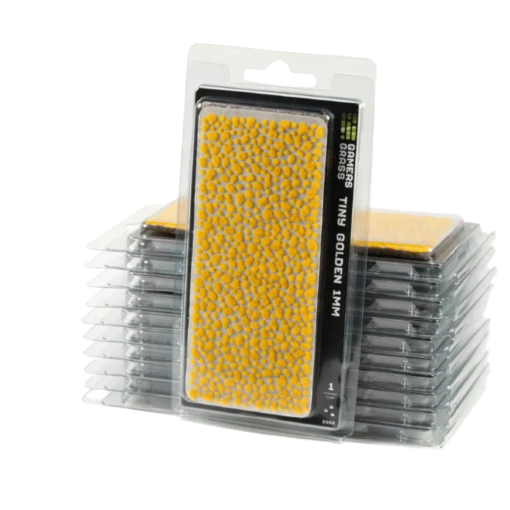 Tiny Tufts Golden 1mm-Gamers Grass-Radaddel
