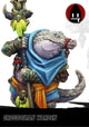 Crocodilian Warden-Pasch Spiele-Radaddel