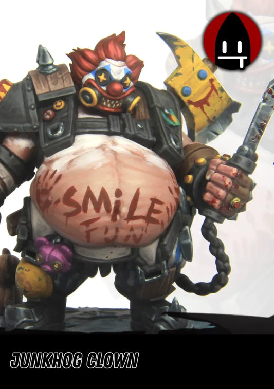 Junkhog Clown-Pasch Spiele-Radaddel
