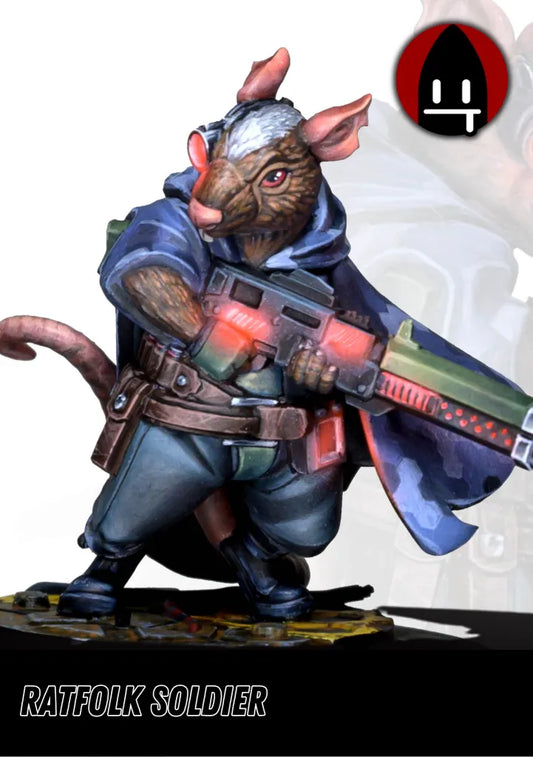 Ratfolk Soldier-Pasch Spiele-Radaddel