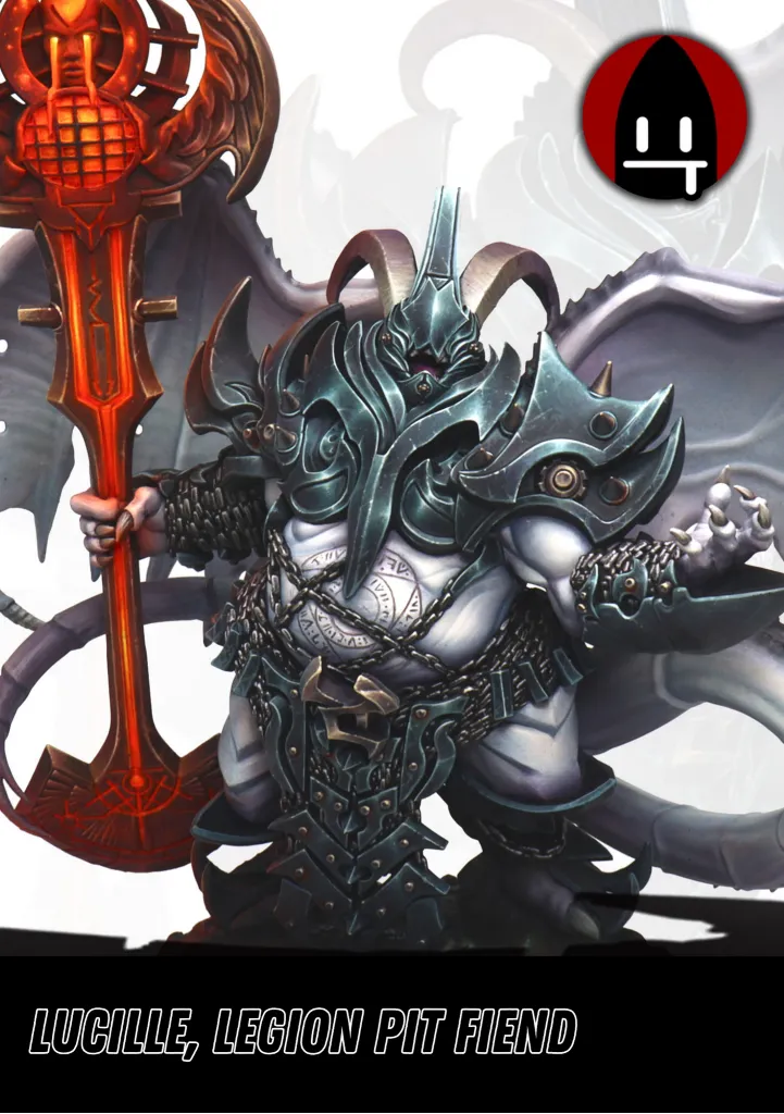 Lucille, Legion Pit Fiend-Pasch Spiele-Radaddel