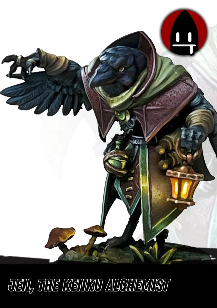 Jen, the Kenku Alchemist-Pasch Spiele-Radaddel