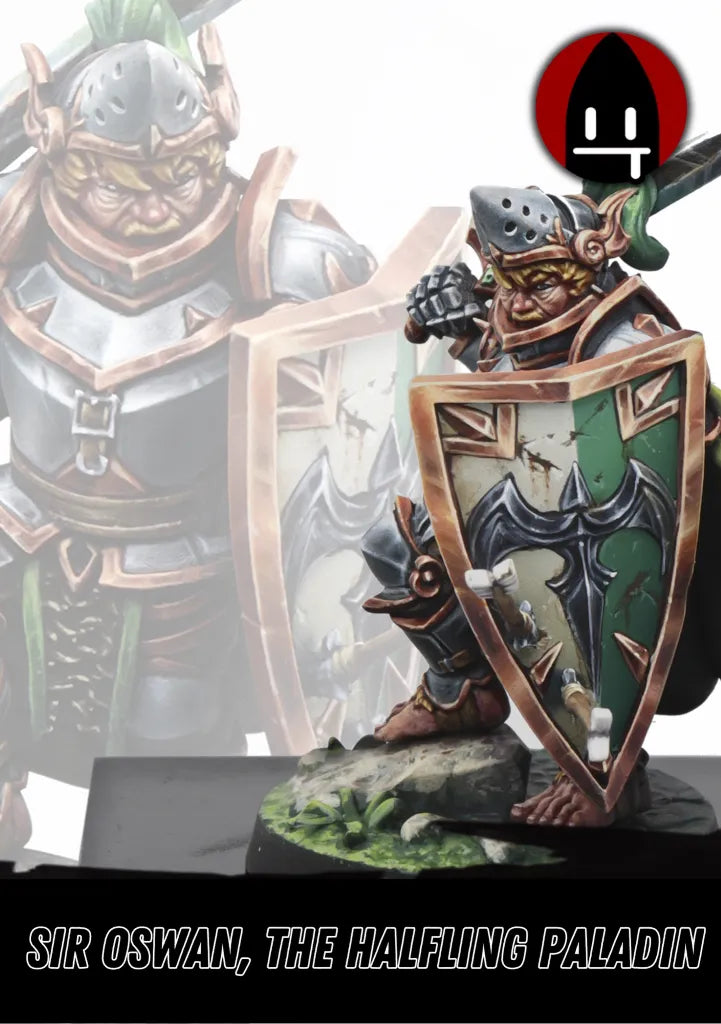 Sir Oswan, the Halfling Paladin-Pasch Spiele-Radaddel