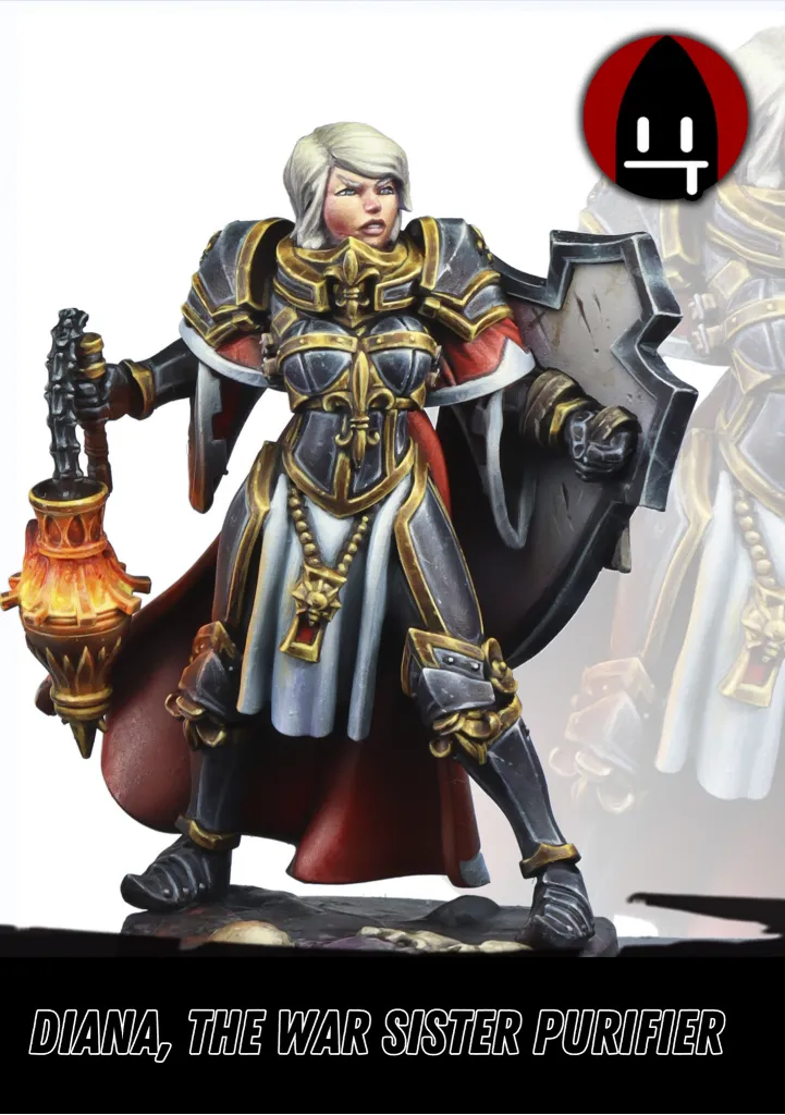 Diana, the War Sister Purifier-Pasch Spiele-Radaddel
