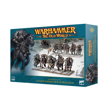 Warriors of Chaos: Chaos Marauder Horsemen-Games Workshop-Radaddel