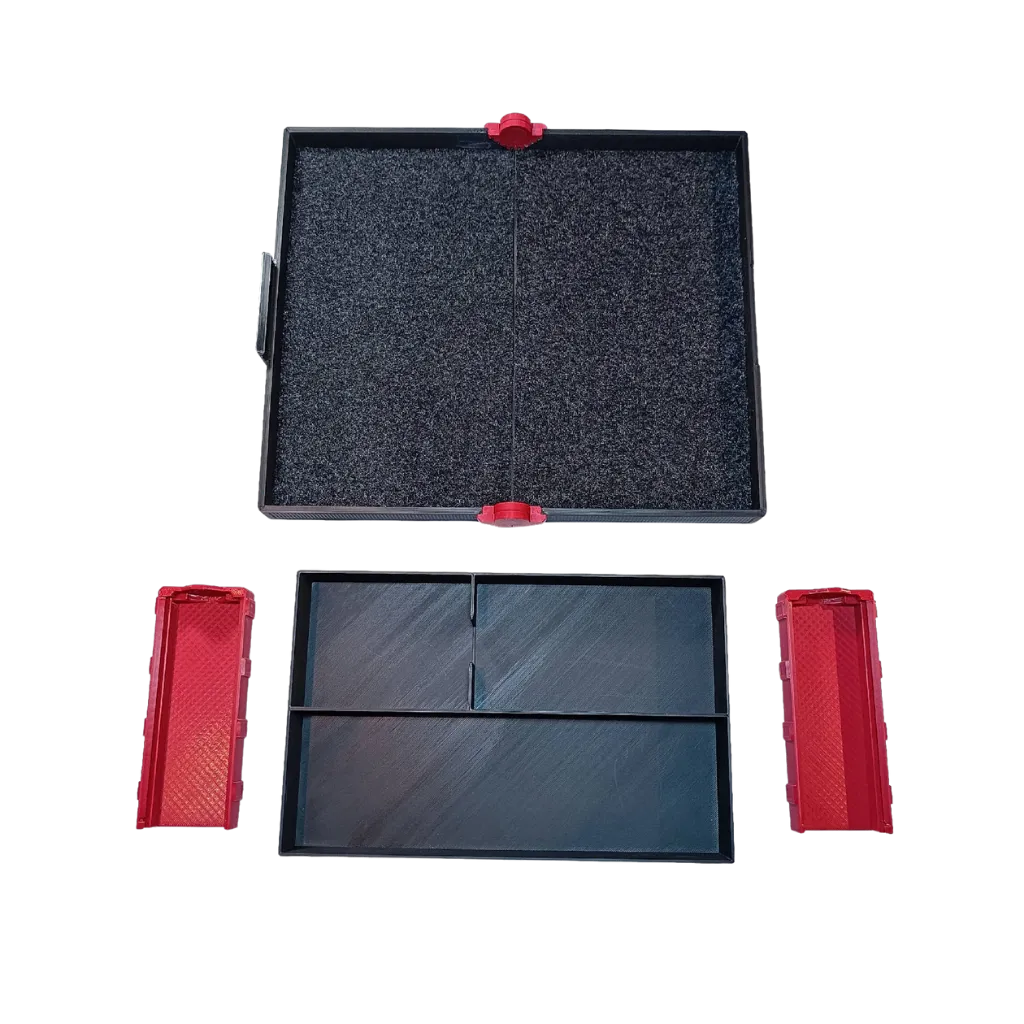 Probox XL - Organizer Set (3in1) Orientrot-Schwarz-ProDicer-Radaddel