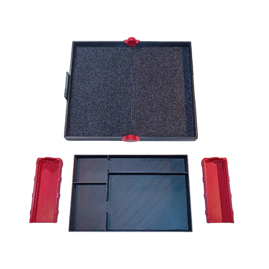 Probox XL - Organizer Set (4in1) Orientrot-Schwarz-ProDicer-Radaddel