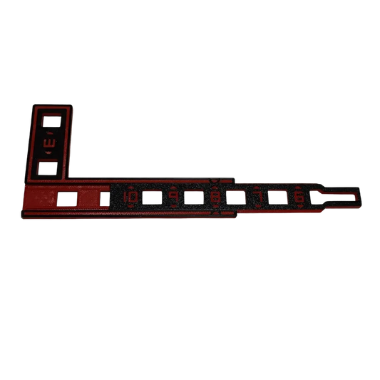 Magnetic Battle Gauge V1 Orientrot-Schwarz-ProDicer-Radaddel