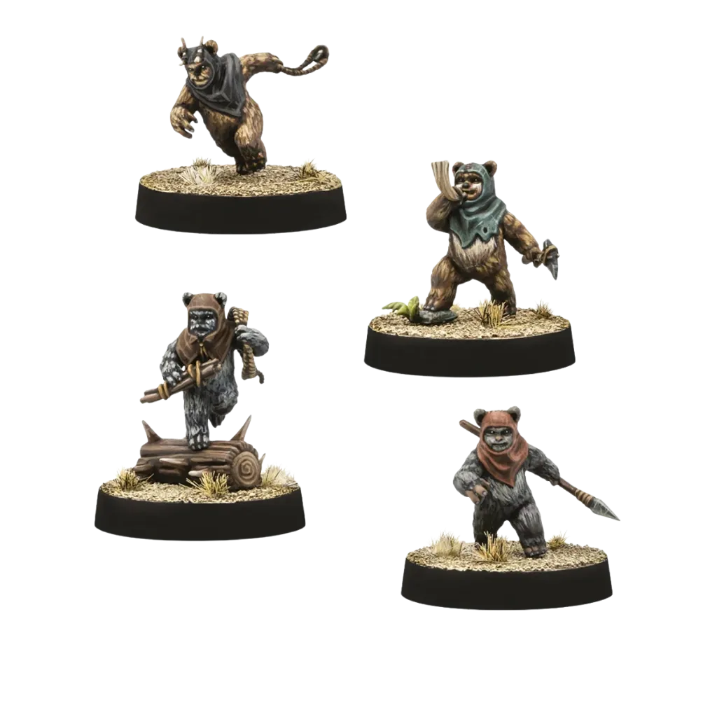 Star Wars: Legion - Ewok Warriors-Atomic Mass Games-Radaddel