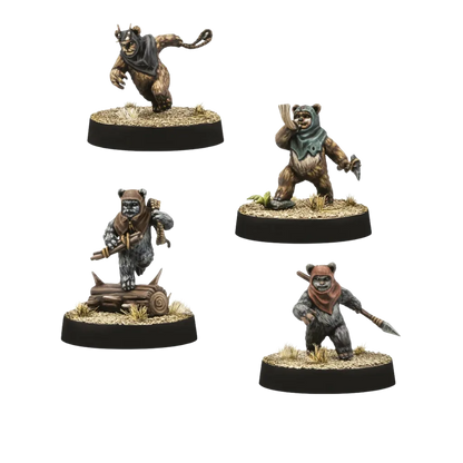 Star Wars: Legion - Ewok Warriors-Atomic Mass Games-Radaddel