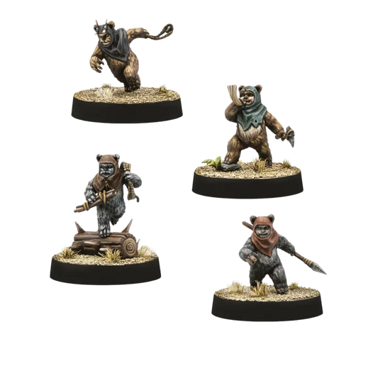 Star Wars: Legion - Ewok Warriors-Atomic Mass Games-Radaddel