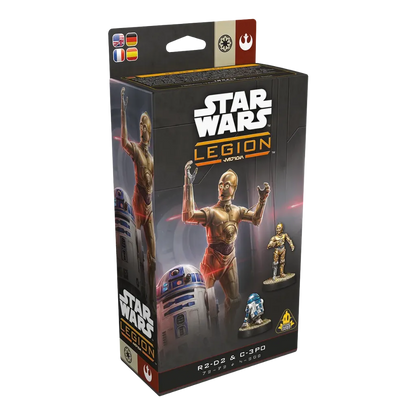 Star Wars: Legion - R2-D2 & C-3PO-Atomic Mass Games-Radaddel