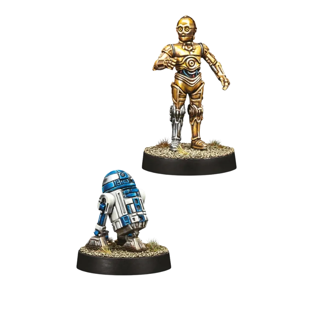 Star Wars: Legion - R2-D2 & C-3PO-Atomic Mass Games-Radaddel