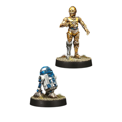 Star Wars: Legion - R2-D2 & C-3PO-Atomic Mass Games-Radaddel