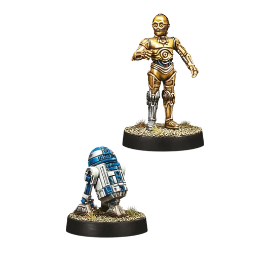 Star Wars: Legion - R2-D2 & C-3PO-Atomic Mass Games-Radaddel