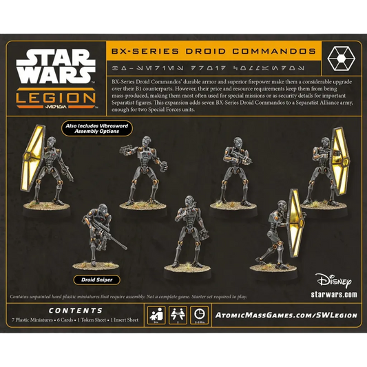 Star Wars: Legion - BX-Series Droid Commandos-Atomic Mass Games-Radaddel