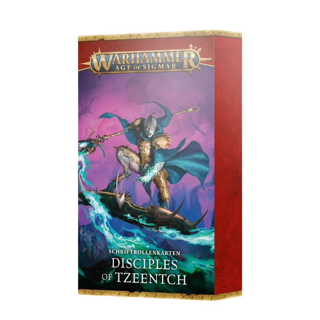 Disciples of Tzeentch: Schriftrollenkarten (deutsch)-Games Workshop-Radaddel