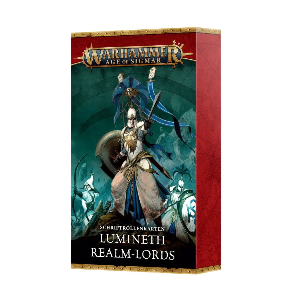 Lumineth Realm-Lords: Schriftrollenkarten (deutsch)-Games Workshop-Radaddel