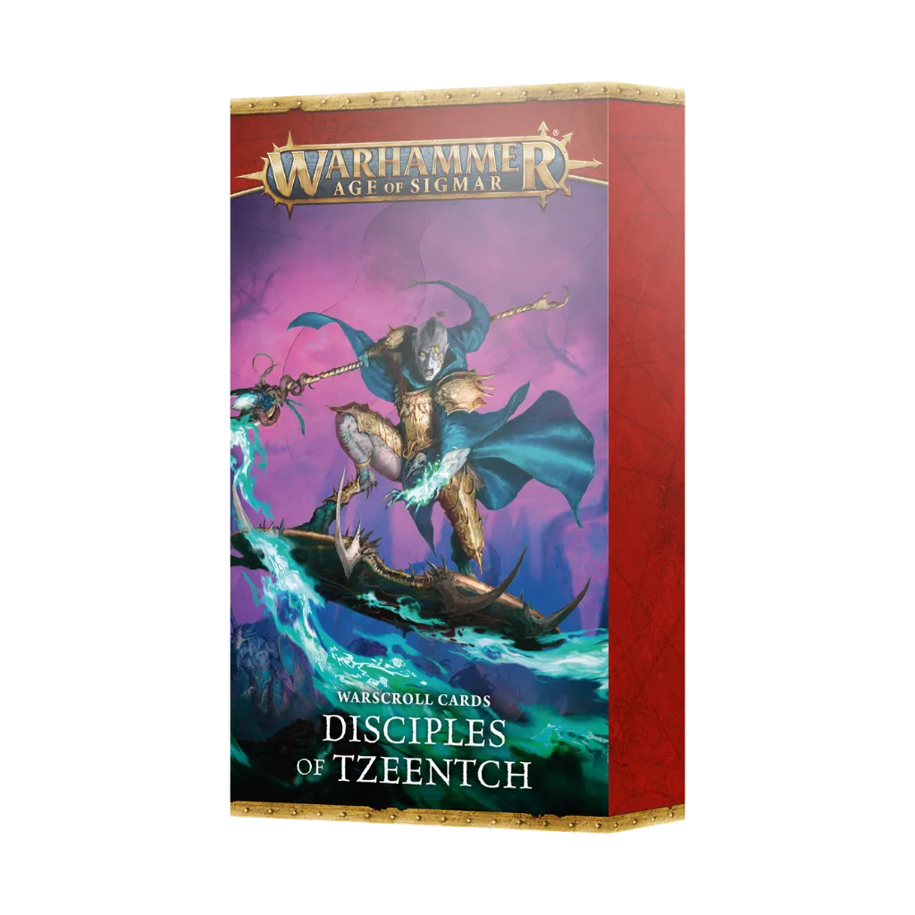 Disciples of Tzeentch: Warscroll Cards (englisch)-Games Workshop-Radaddel