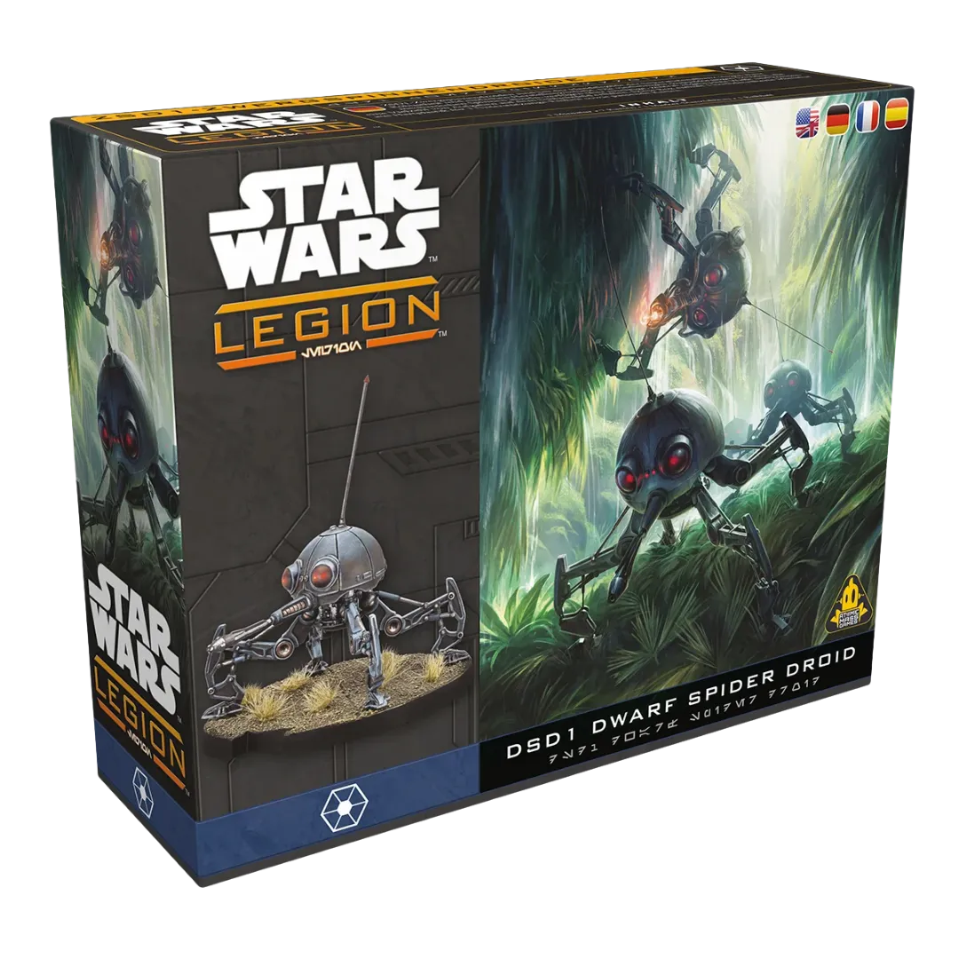 Star Wars: Legion - DSD1 Dwarf Spider Droid-Atomic Mass Games-Radaddel