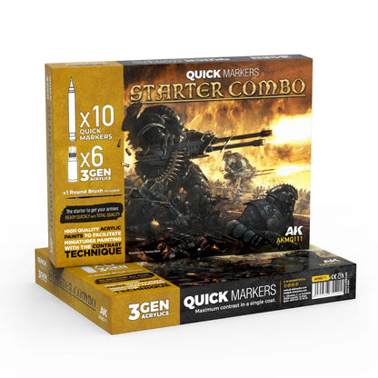 Starter Combo Quick Markers + 3Gen Set-AK-Interactive-Radaddel