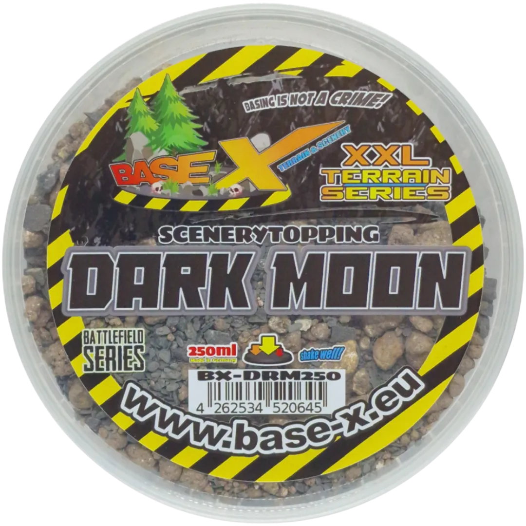 SCENERYTOPPING: DARK MOON (250ml) (battlefield series)-Base X Terrain & Scenery-Radaddel