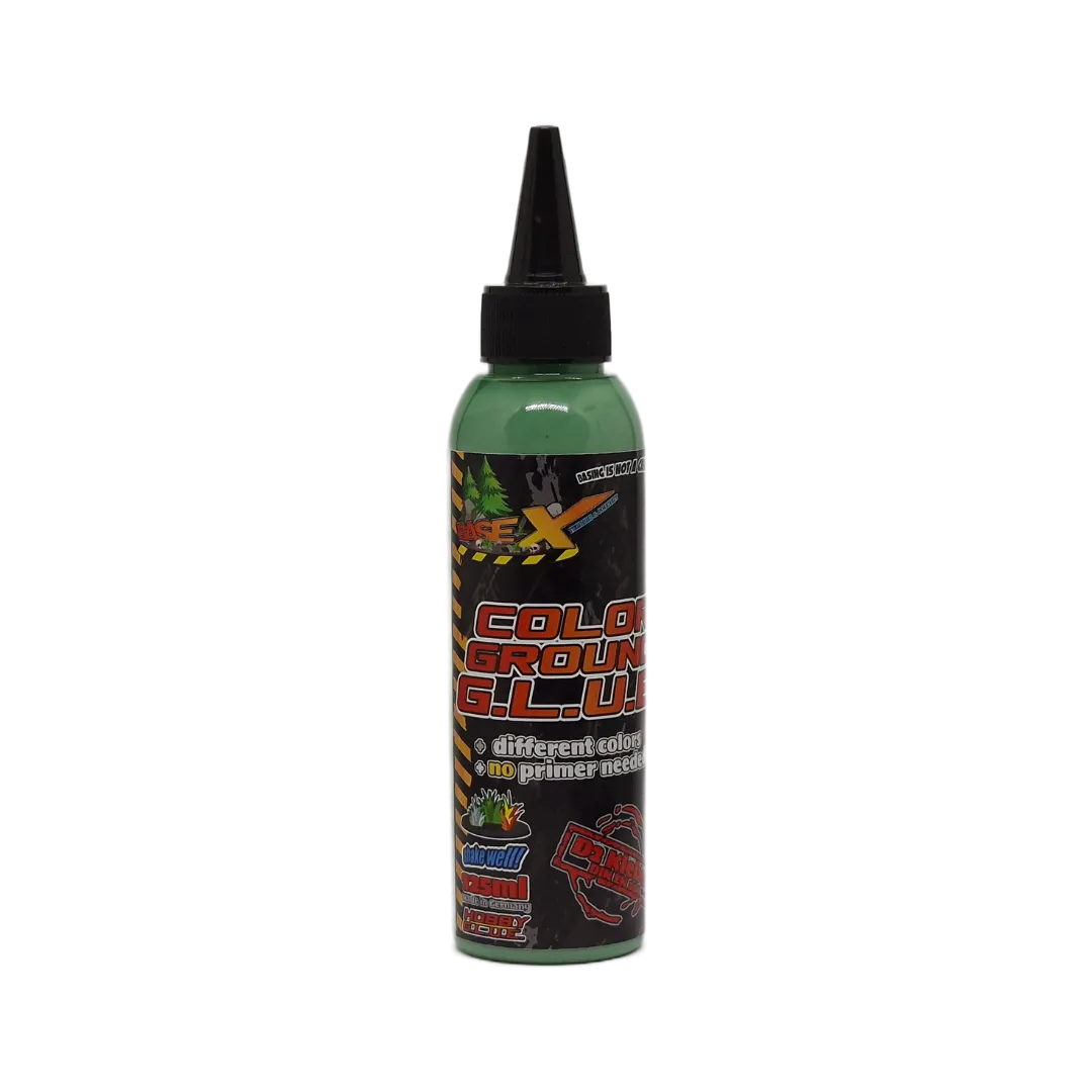 COLOR GROUND G.L.U.E. GREEN (125ML)-Base X Terrain & Scenery-Radaddel
