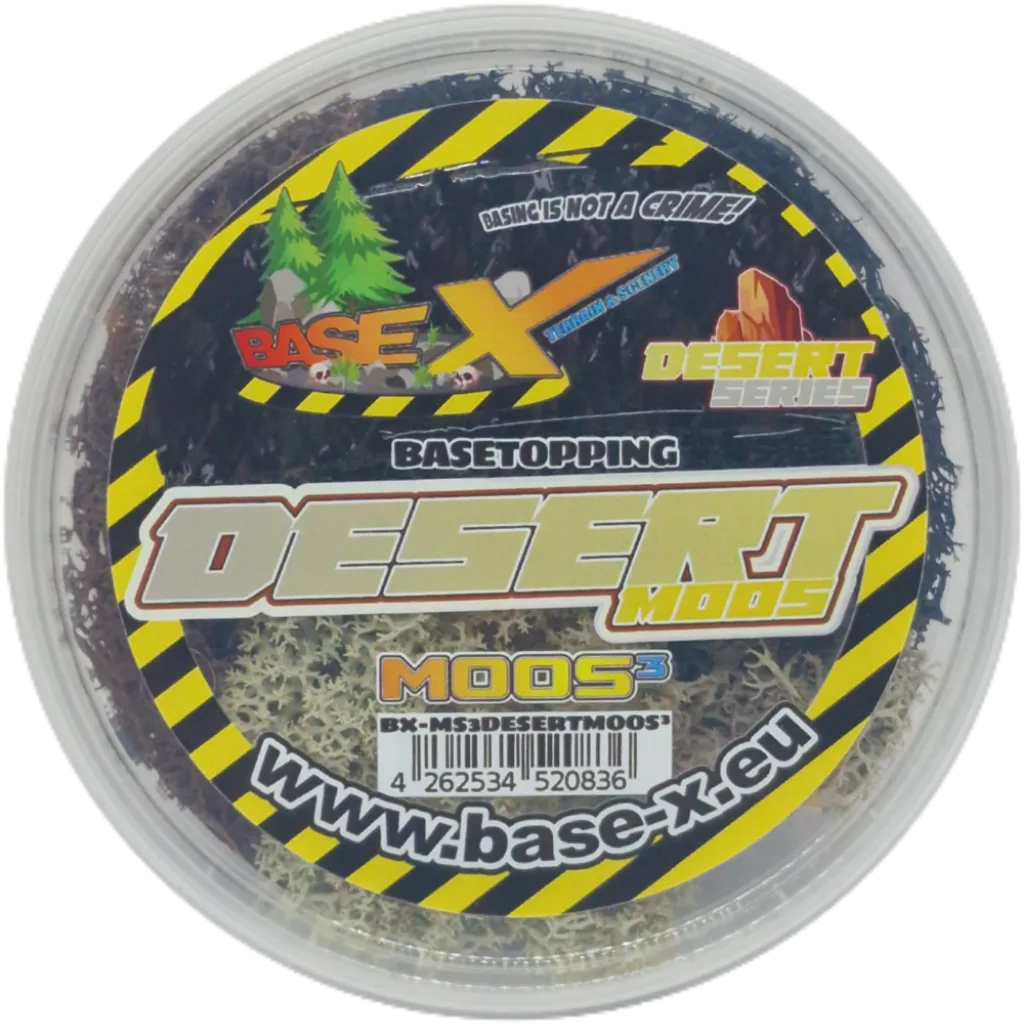 Basetopping: MOOS³ SET DESERT MOOS³ (desert series)-Base X Terrain & Scenery-Radaddel