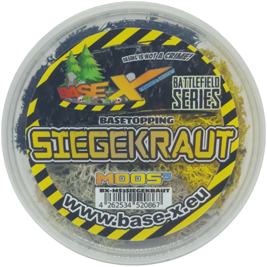 Basetopping: MOOS³ SET SIEGEKRAUT-Base X Terrain & Scenery-Radaddel