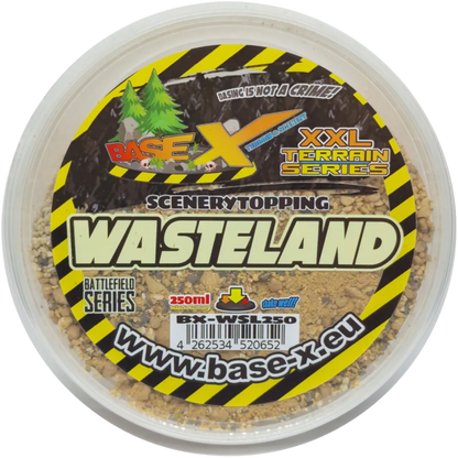 SCENERYTOPPING: WASTELAND (250ml) (battlefield series)-Base X Terrain & Scenery-Radaddel